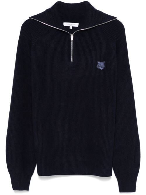 Bold Fox Head ribbed sweater MAISON KITSUNE' | LM00807KT1093P476